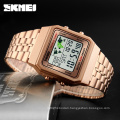 wristwatches new top quality luxury stainless steel skmei 1338 3ATM wrist watches for mens Relogio wholesale watch